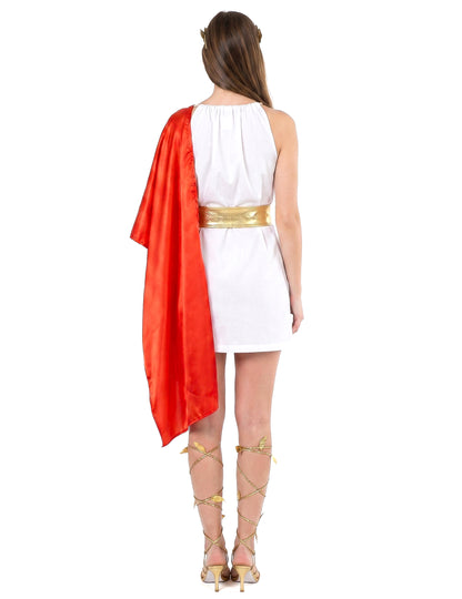Femeie de costum roman și de aur