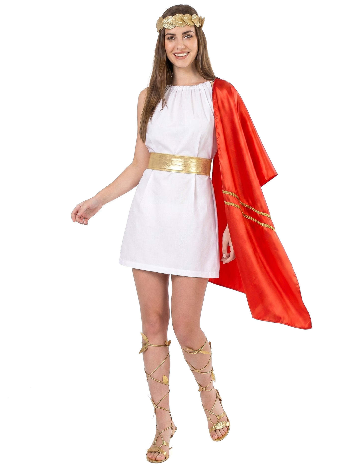 Femeie de costum roman și de aur