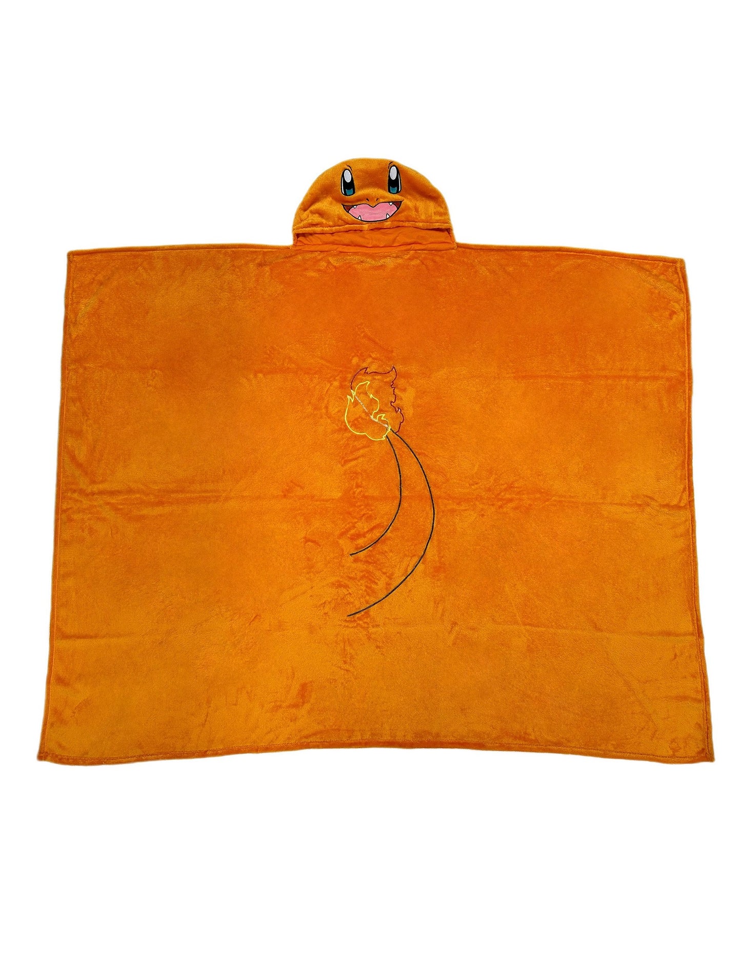 Costum deghizare Salamèche Pătură Polară cu Glugă pentru Copii Pokémon™ 