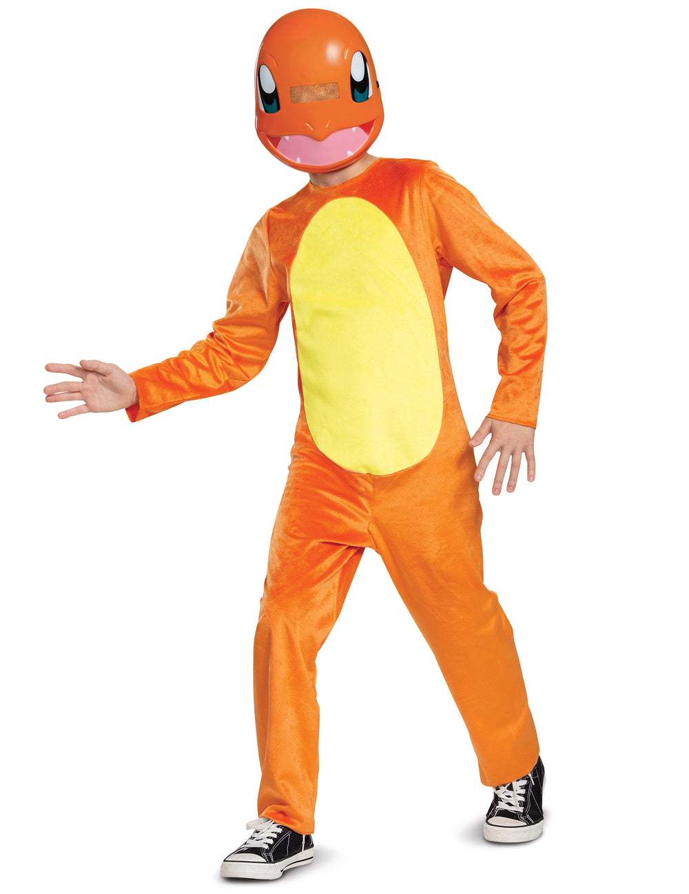 Déguisement Salamèche Pokémon™ classique pour enfant orange avec masque