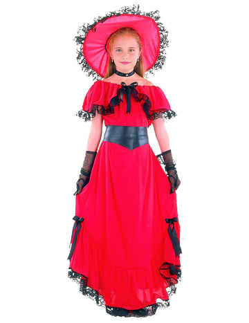 Costum Red Girl Scarlett