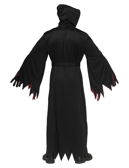 Costum Scream™ cu mască neagră și roșie pentru adulți