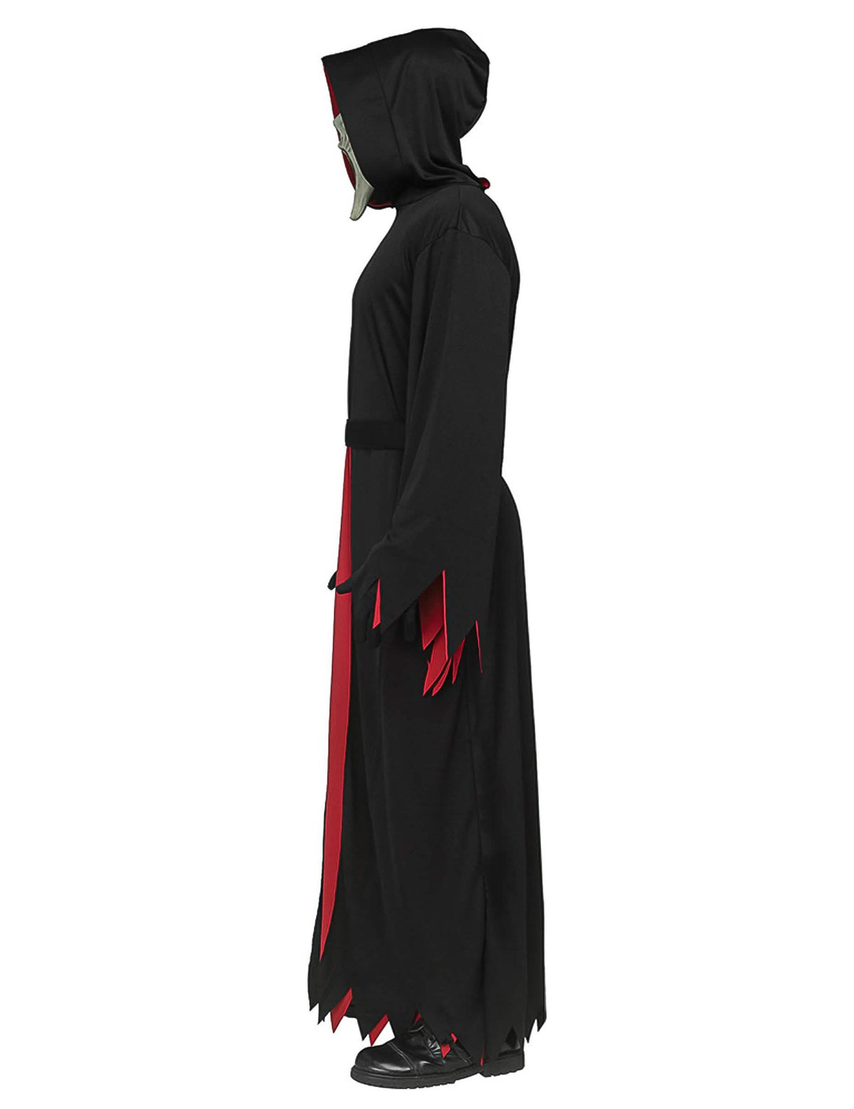 Costum Scream™ cu mască neagră și roșie pentru adulți