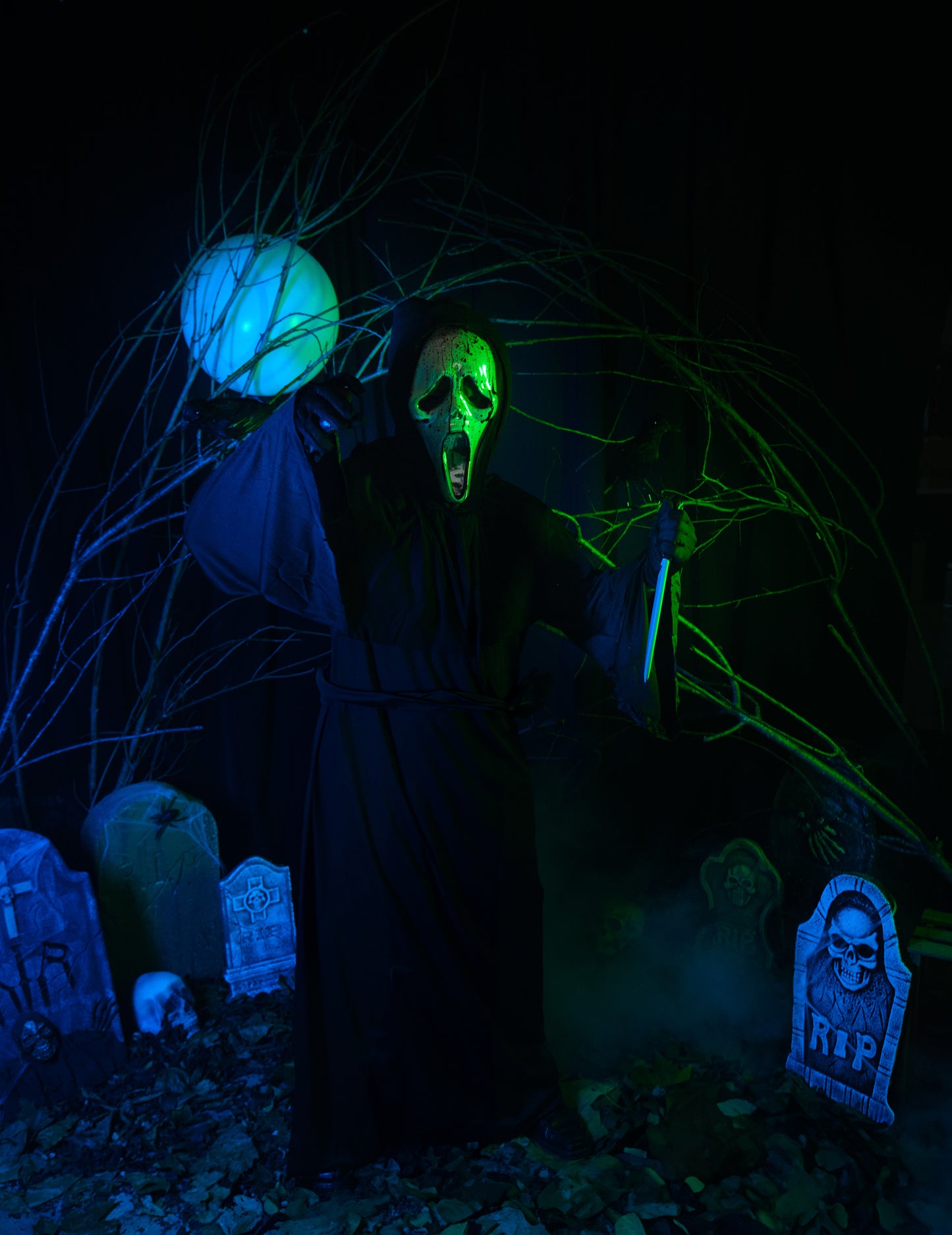 Costum Scream™ cu mască însângerată pentru adulți 