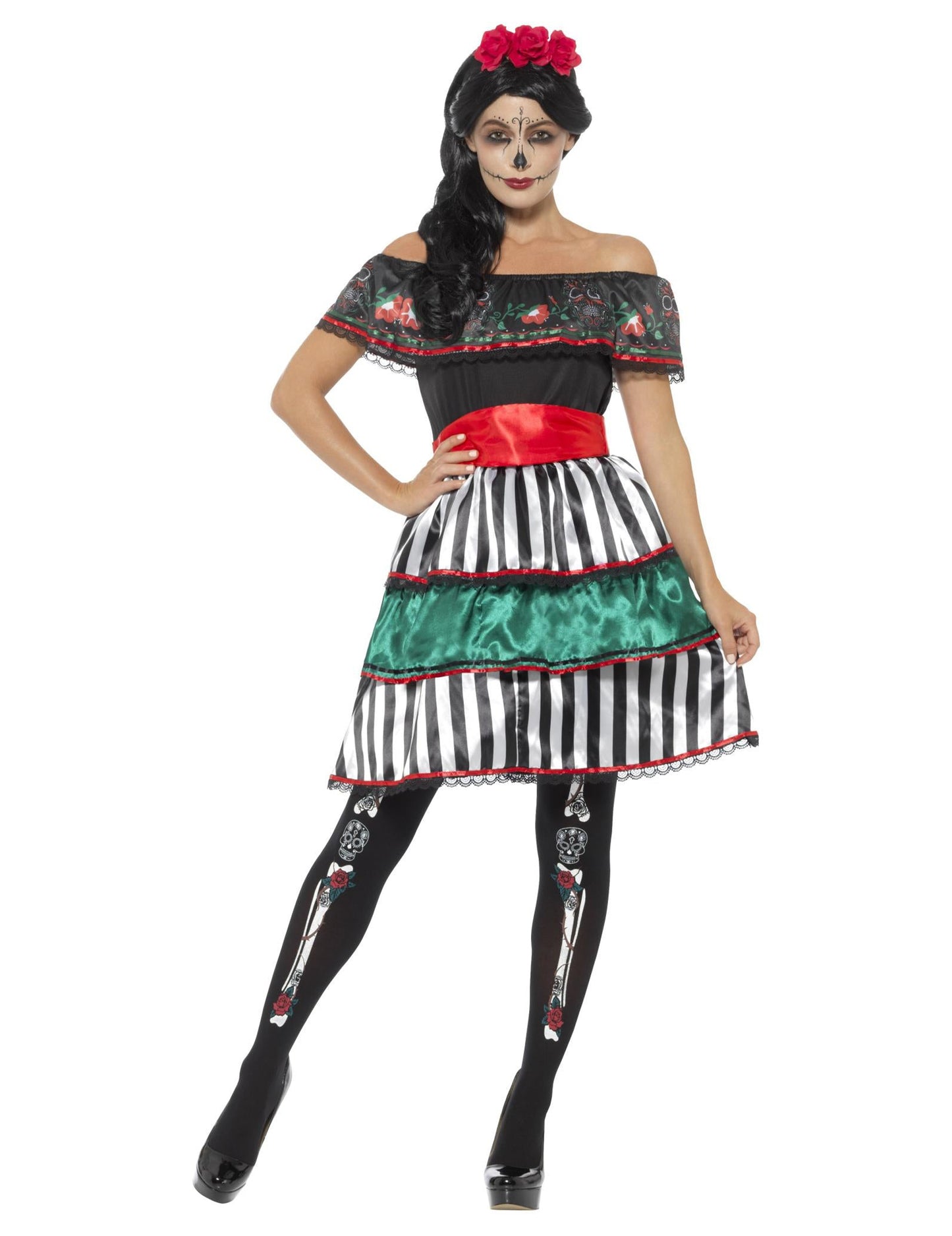 Costumul femeilor Senora Dia de los Muertos