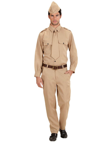 Costum de soldat american adult