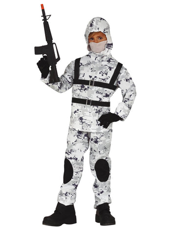 Costum de soldat arctic