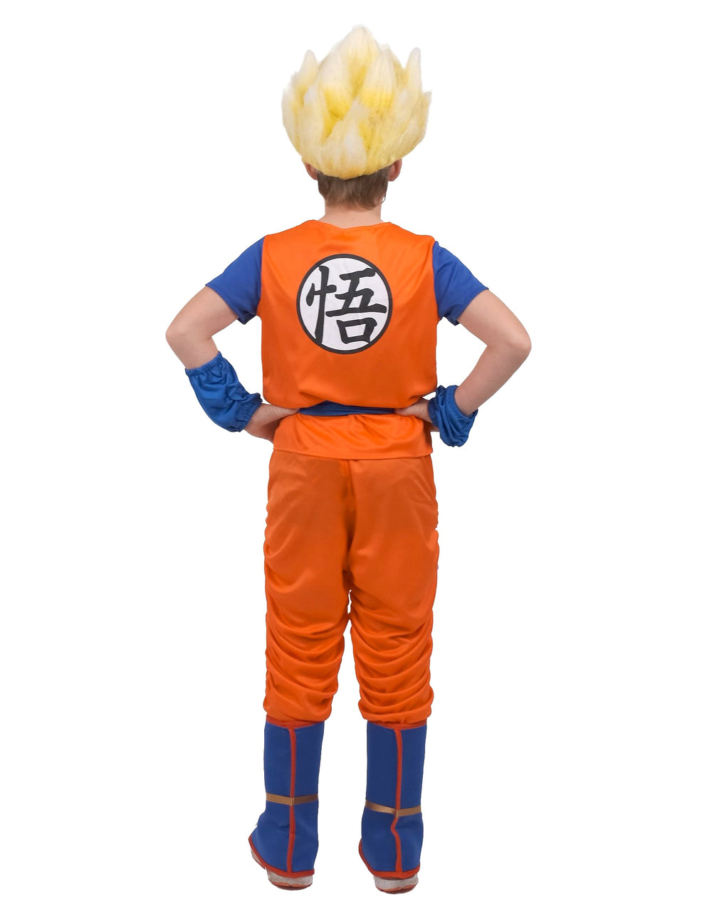 Vue de dos du déguisement Son Goku Dragon Ball Z™ pour enfant