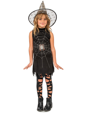 Deghizare vrăjitoare cu pălărie de fată