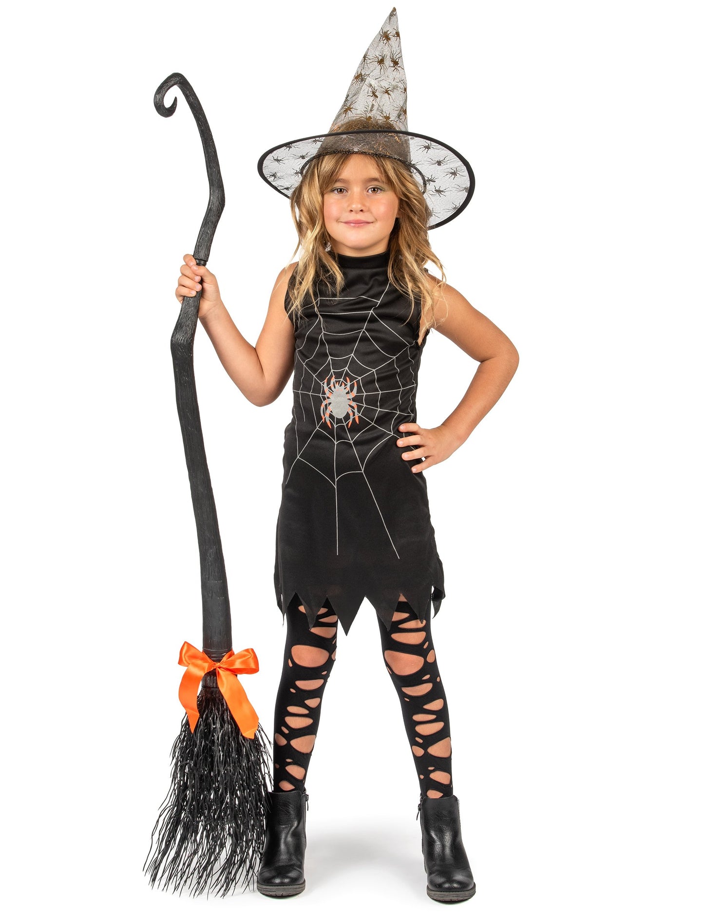 Deghizare vrăjitoare cu pălărie de fată