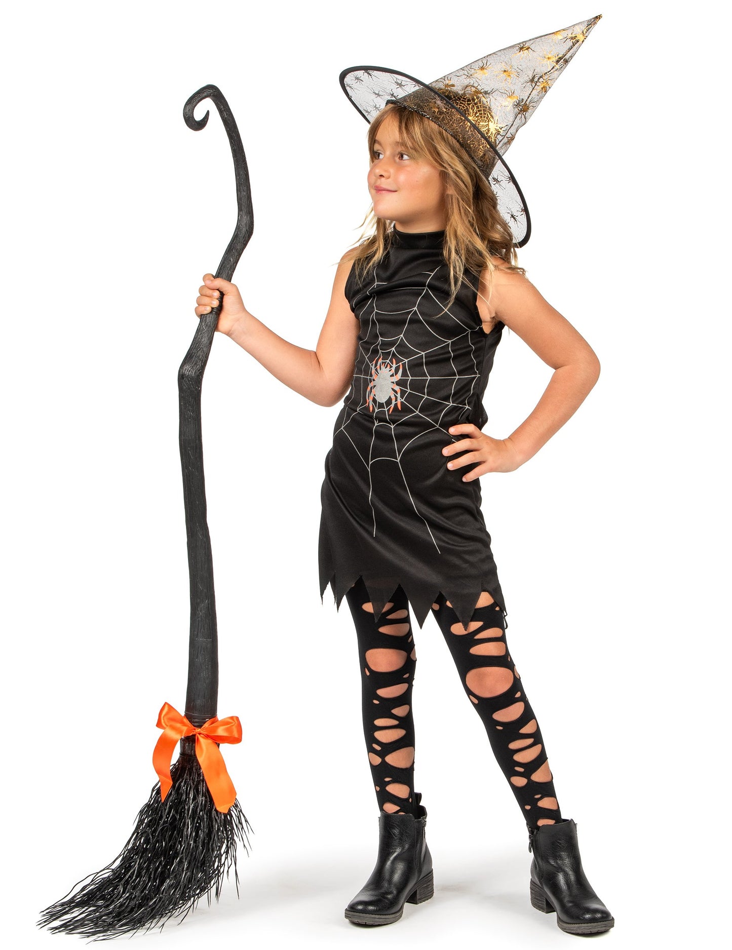 Deghizare vrăjitoare cu pălărie de fată