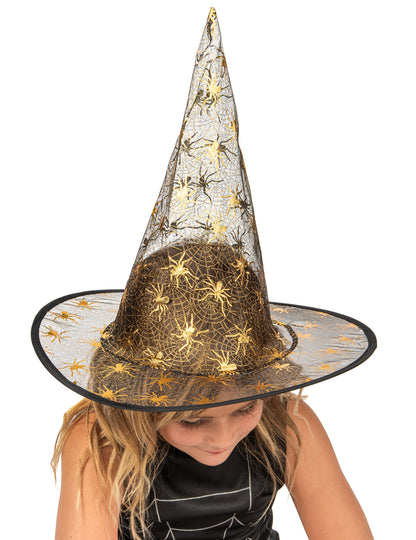 Deghizare vrăjitoare cu pălărie de fată