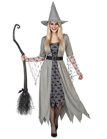 Costum de vrăjitoare gri