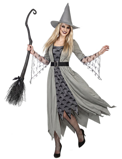 Costum de vrăjitoare gri