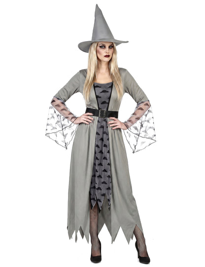 Costum de vrăjitoare gri