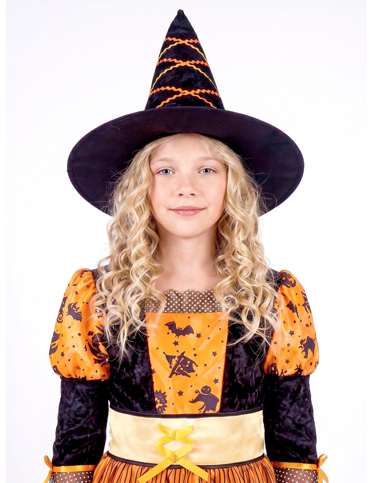Orange Halloween Vrăjitoare deghizare