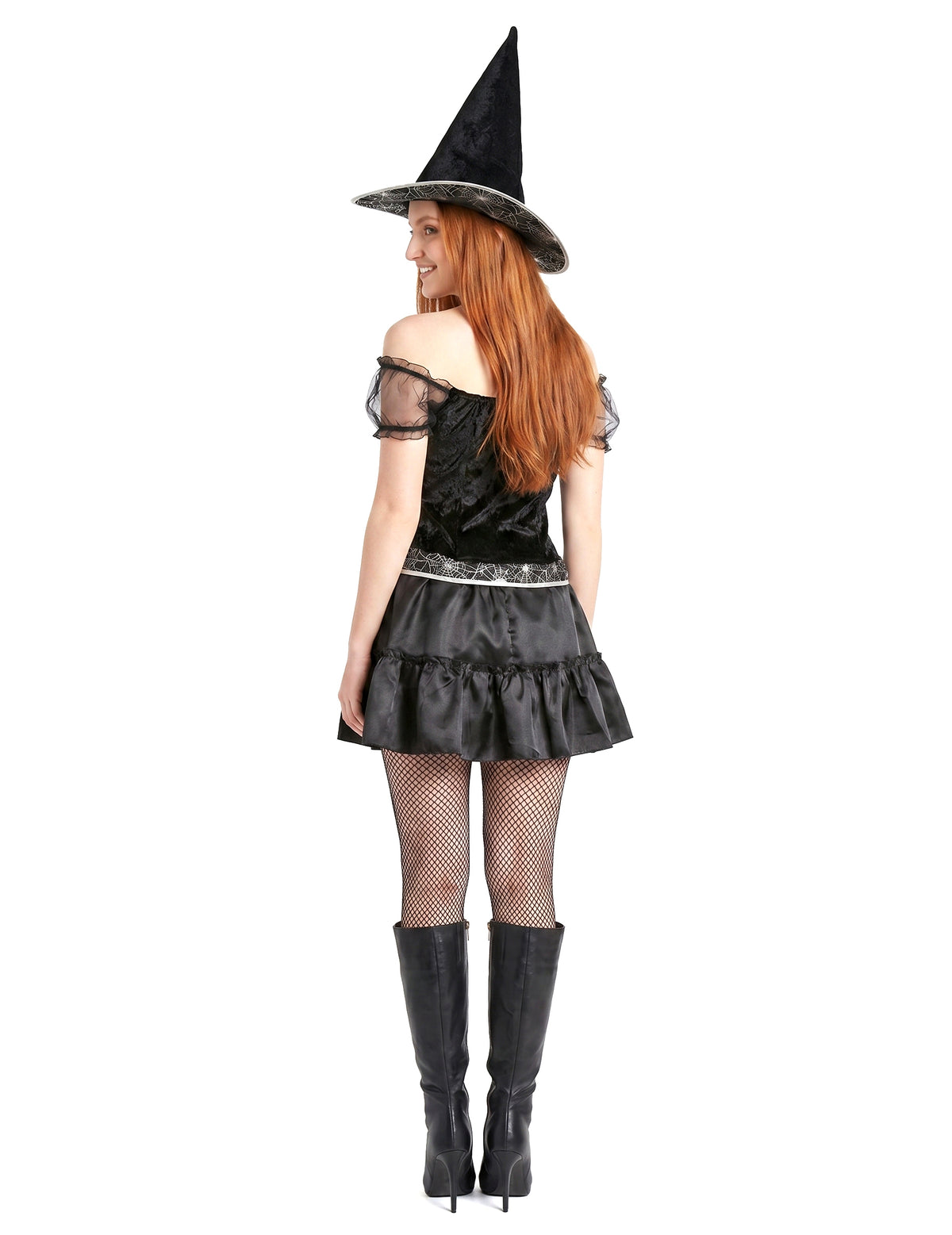Deghizare sexy vrăjitoare cu corsetul femeilor de Halloween
