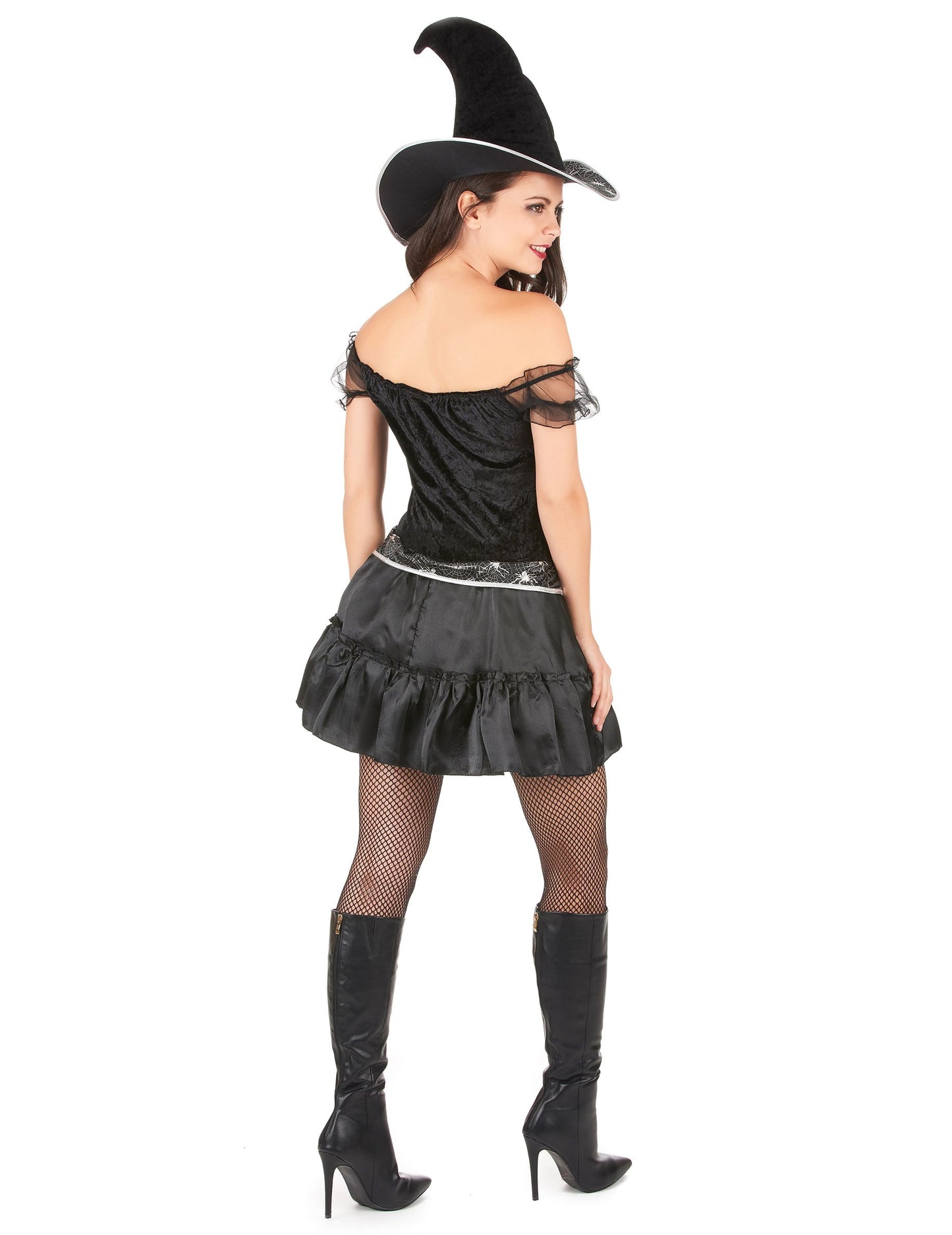 Deghizare sexy vrăjitoare cu corsetul femeilor de Halloween