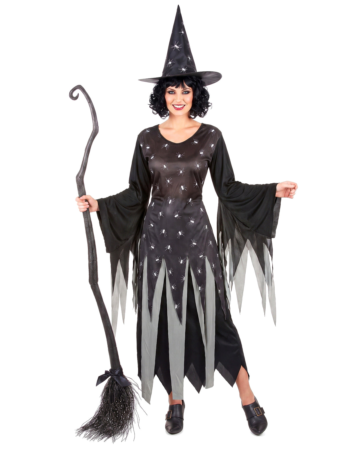Costum de vrăjitoare plictisitoare de Halloween