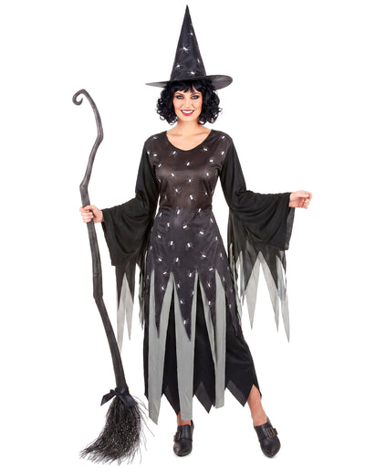 Costum de vrăjitoare plictisitoare de Halloween