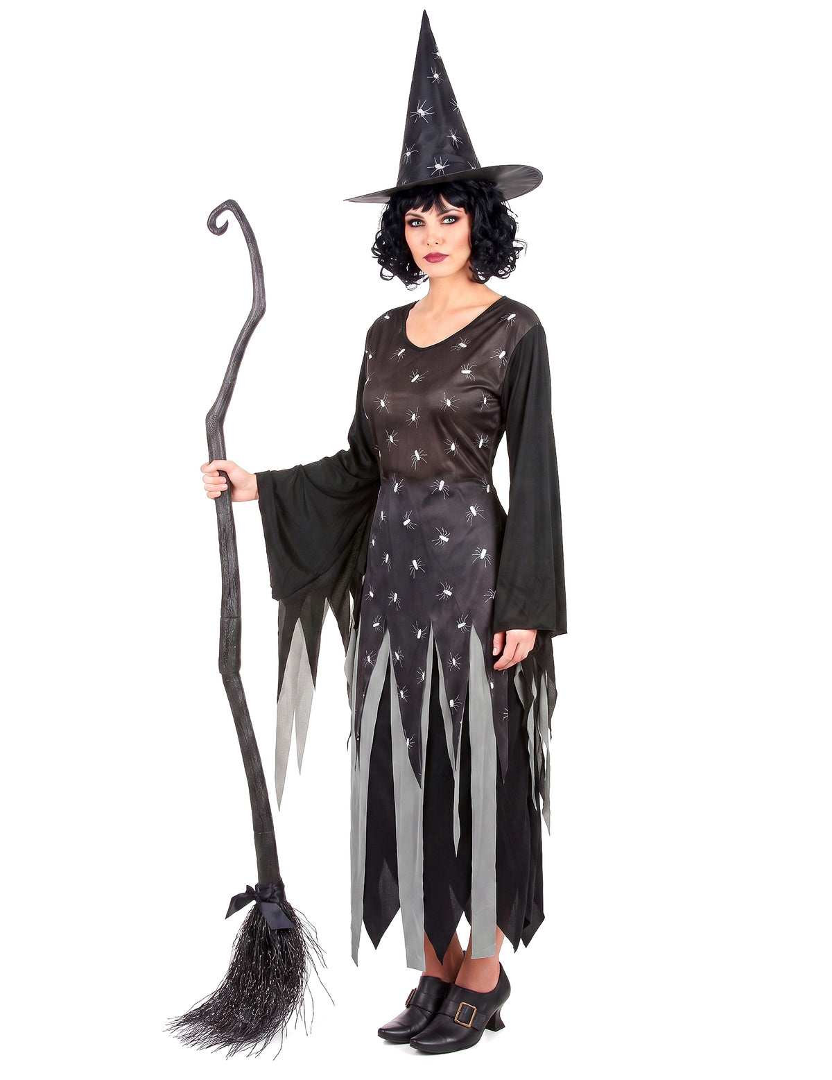 Costum de vrăjitoare plictisitoare de Halloween