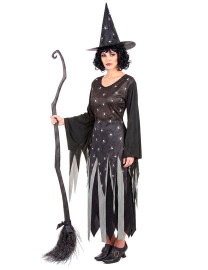 Costum de vrăjitoare plictisitoare de Halloween