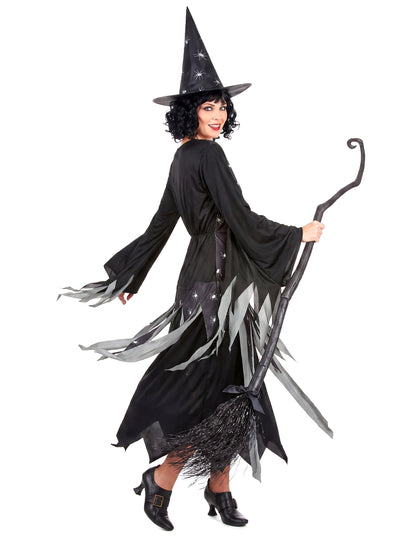 Costum de vrăjitoare plictisitoare de Halloween