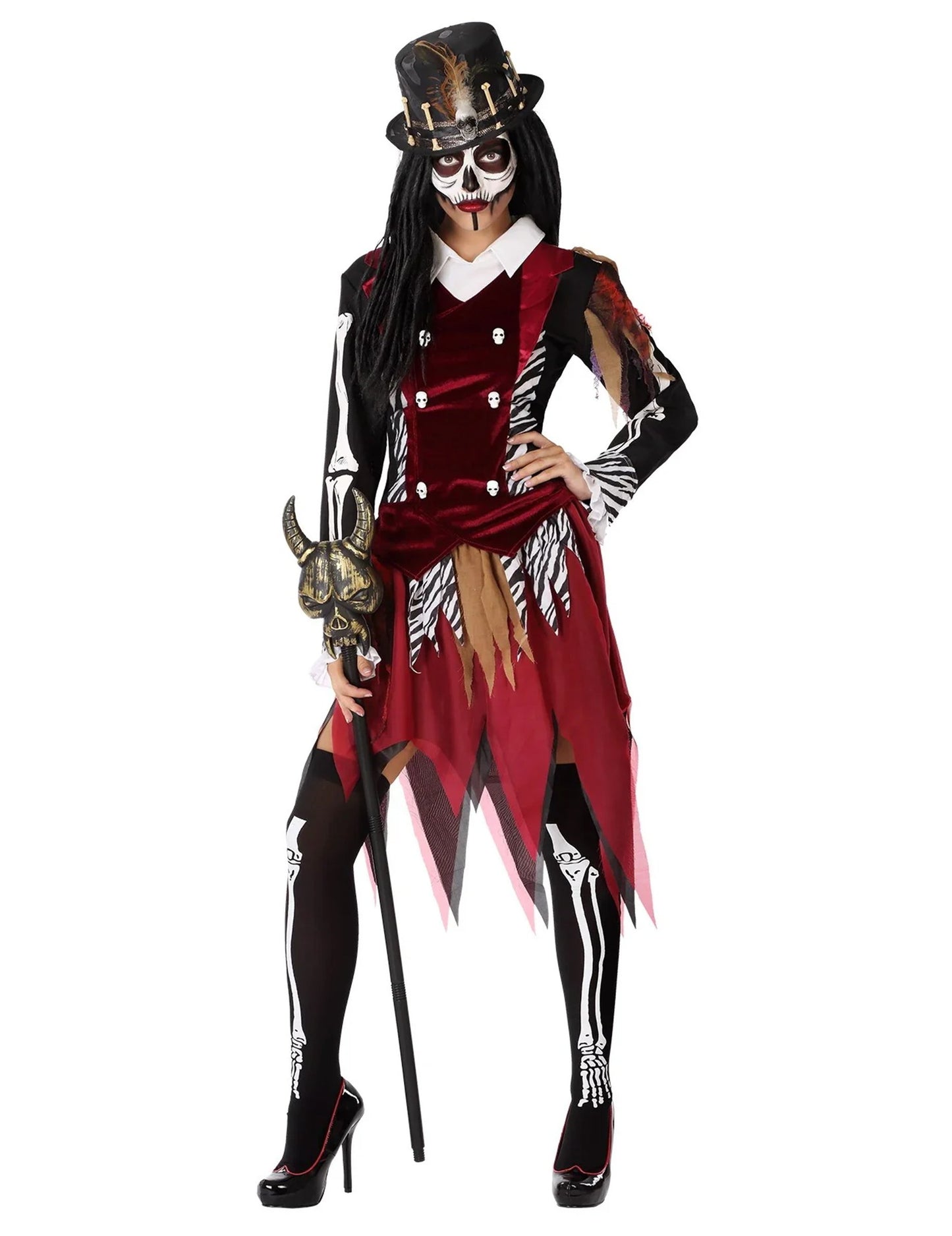 Vaudou femeie vrăjitoare deghizare