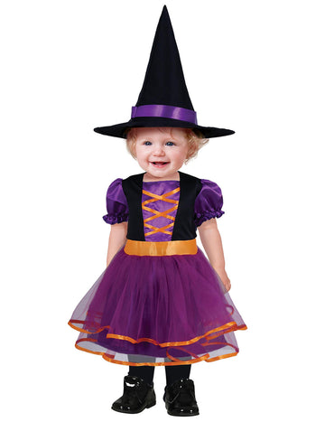 Violet și Orange Baby Witch deghizare