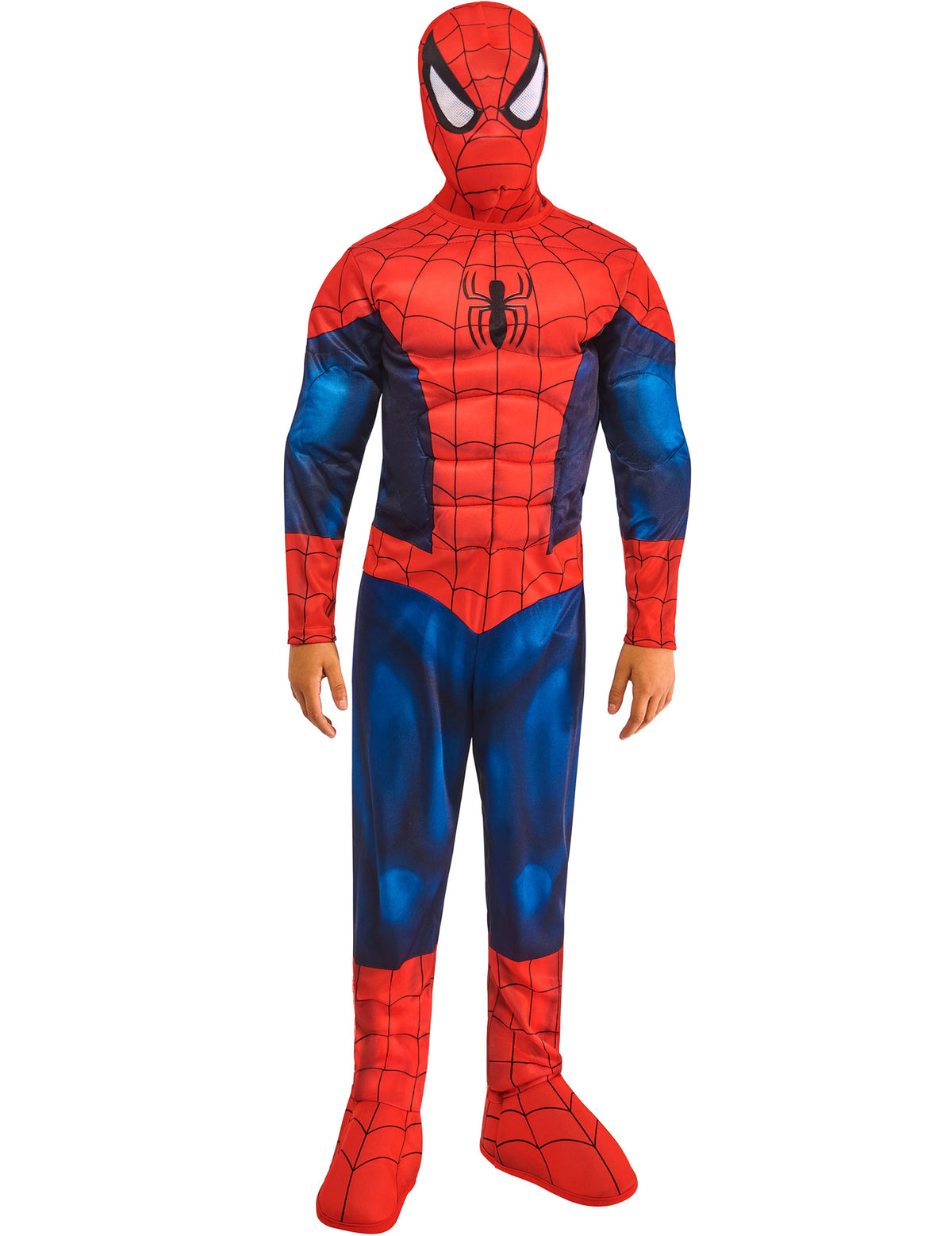 Costum de Spiderman™ musculos deluxe pentru copii