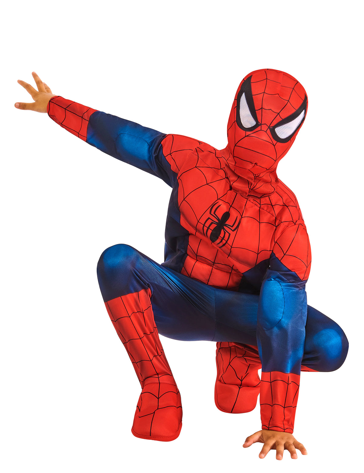 Costum de Spiderman™ musculos deluxe pentru copii
