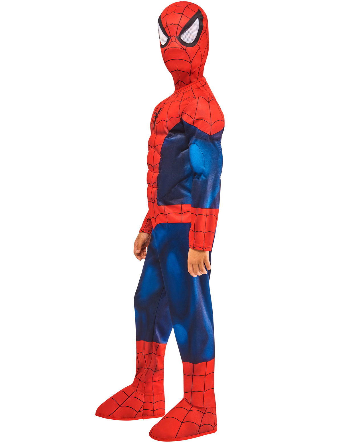 Costum de Spiderman™ musculos deluxe pentru copii