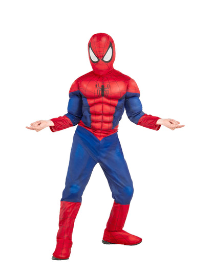 Costum de Spiderman™ musculos deluxe pentru copii