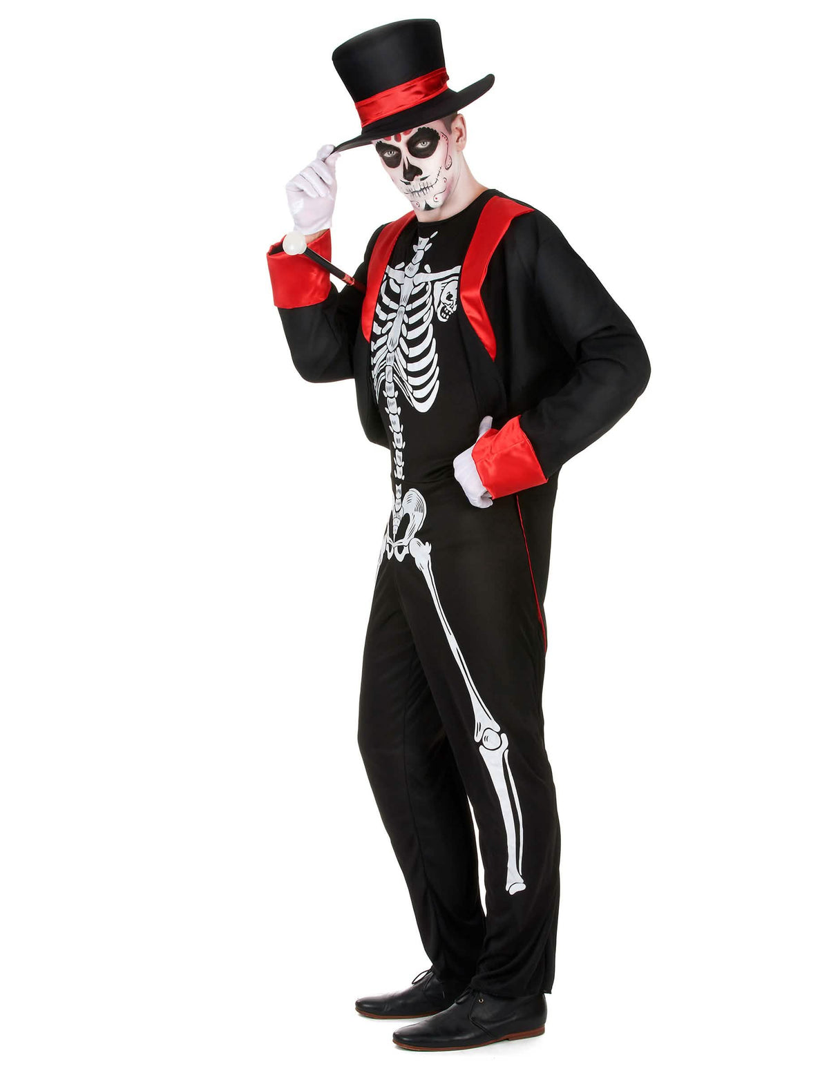 Déguisement squelette chic homme