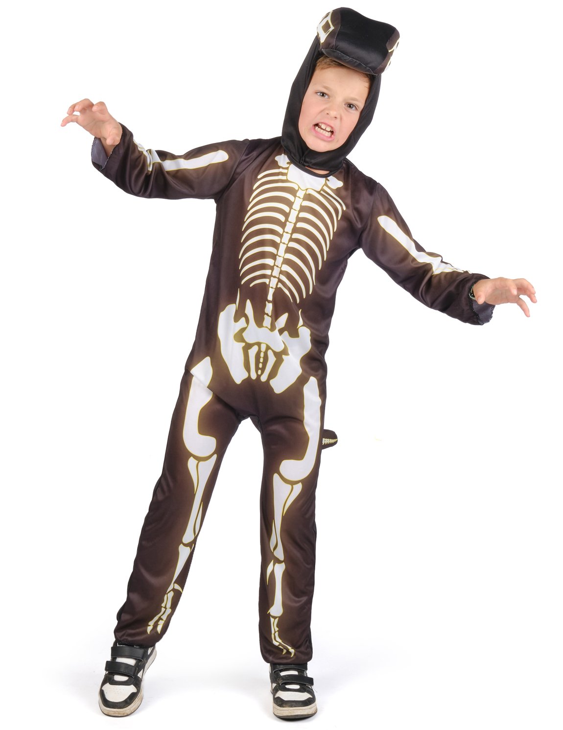 Costum de schelet dinozaur pentru copii