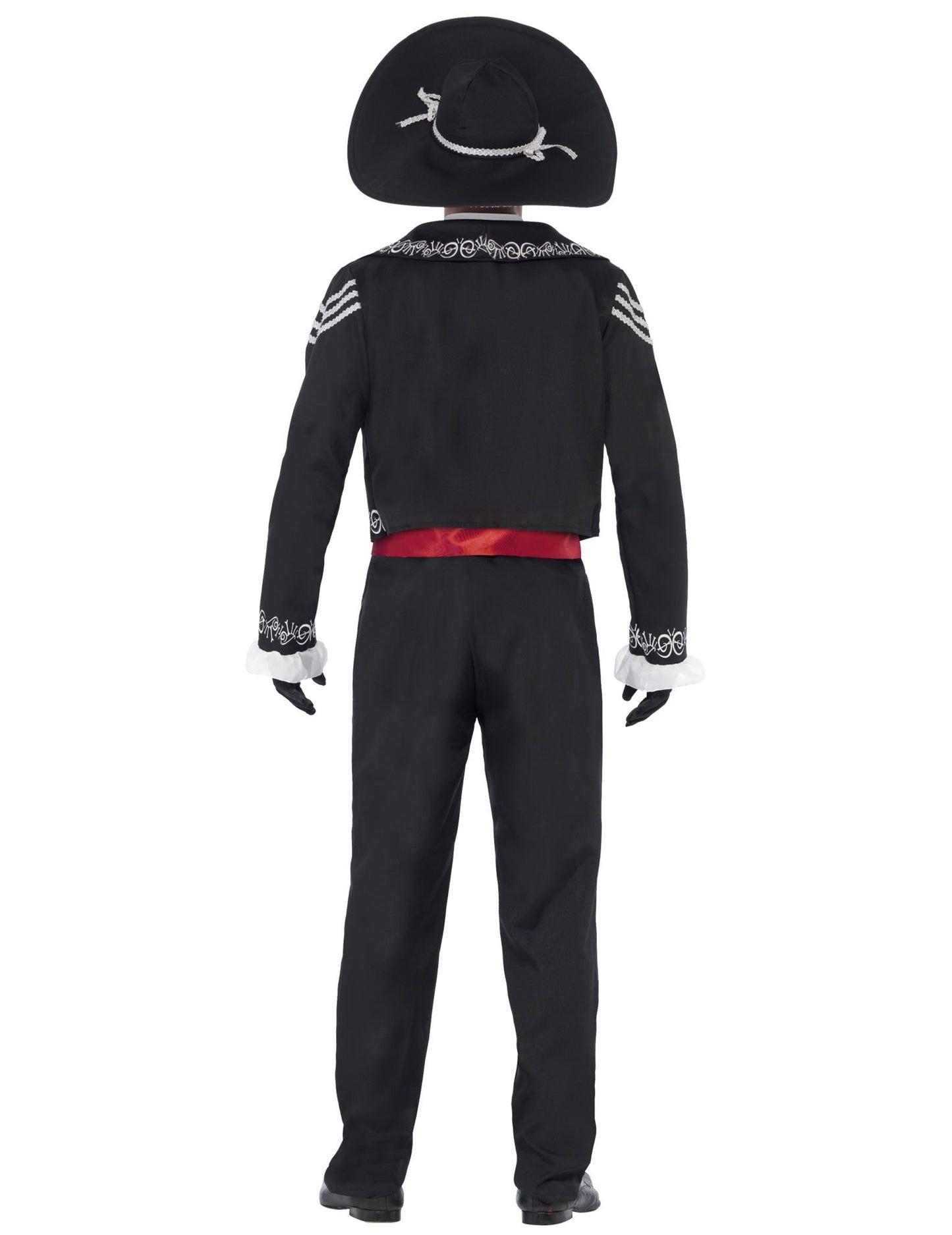 Schelet mexican deghizare om Dia de los Muertos