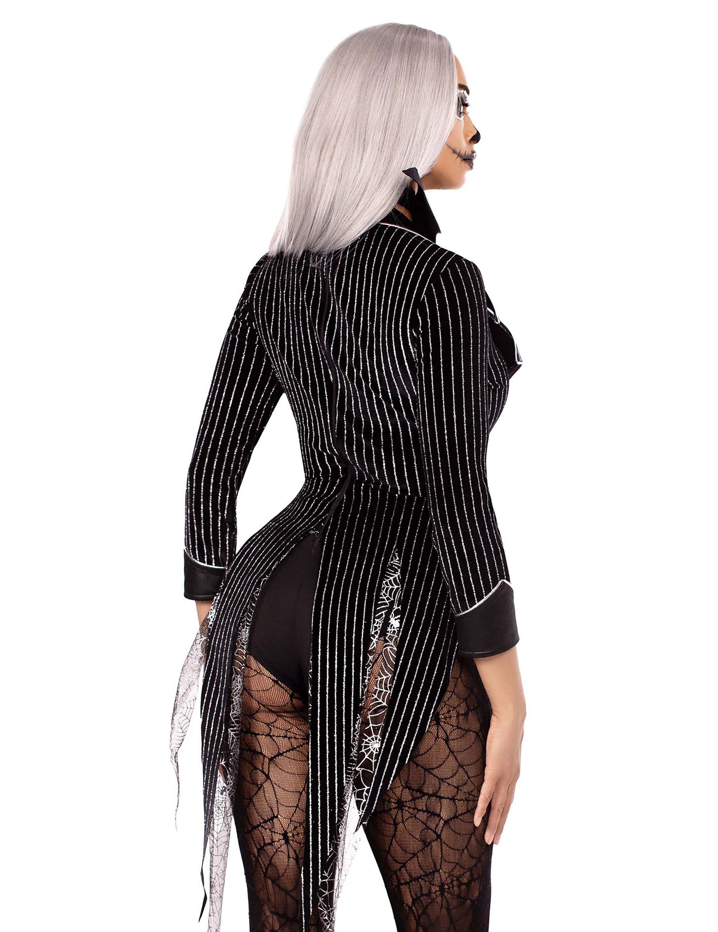 Déguisement squelette pailleté sexy femme