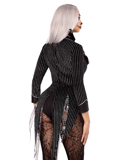 Déguisement squelette pailleté sexy femme