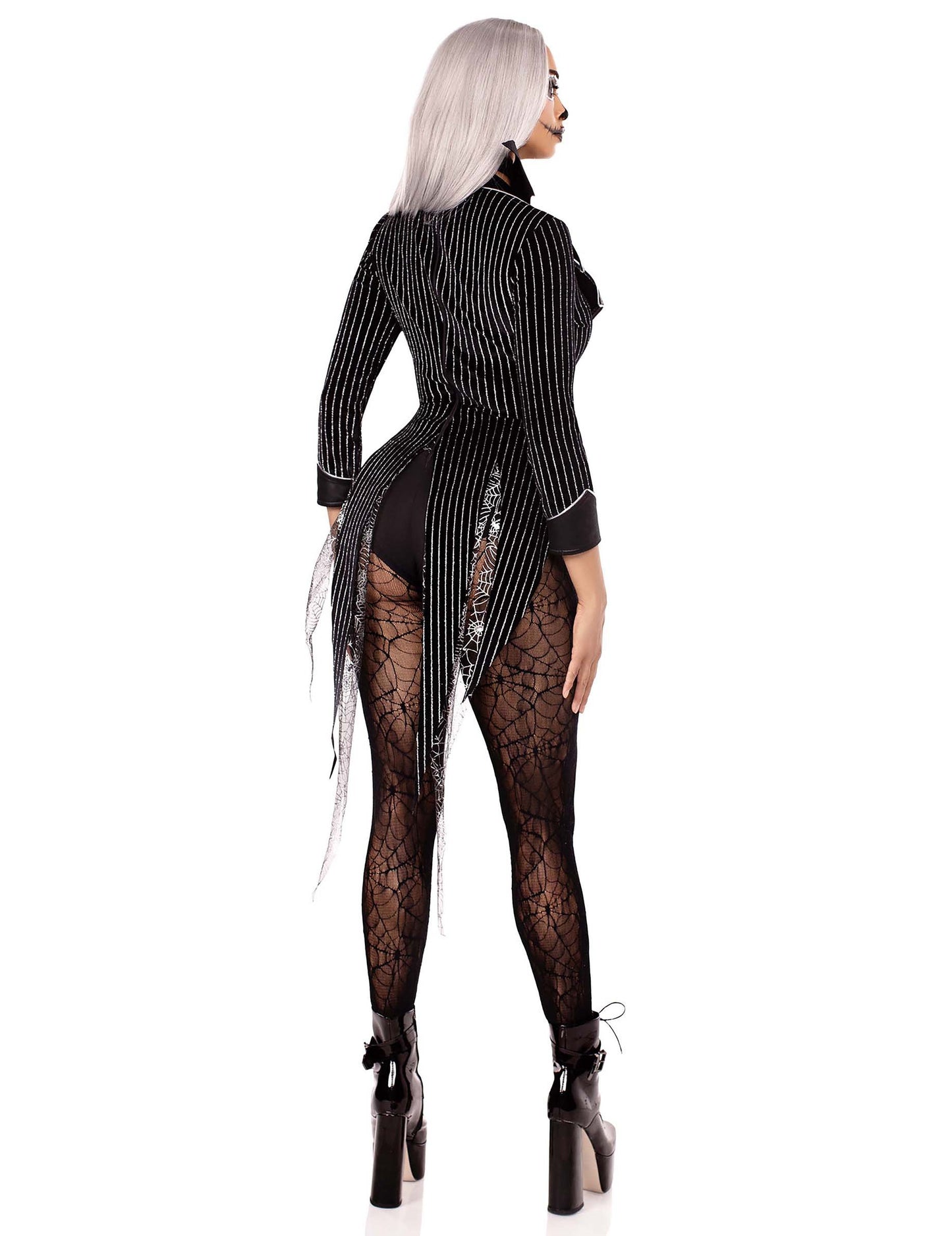 Déguisement squelette pailleté sexy femme
