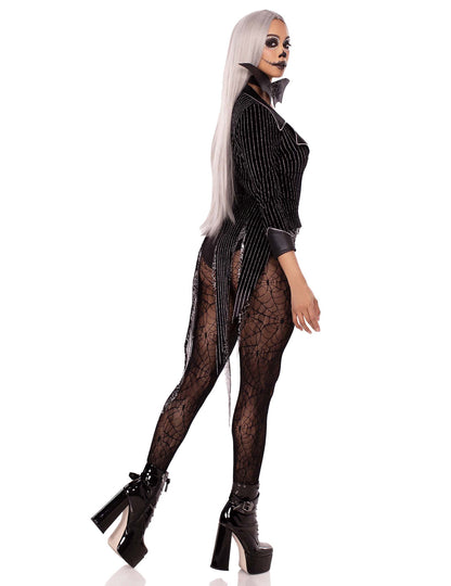 Déguisement squelette pailleté sexy femme