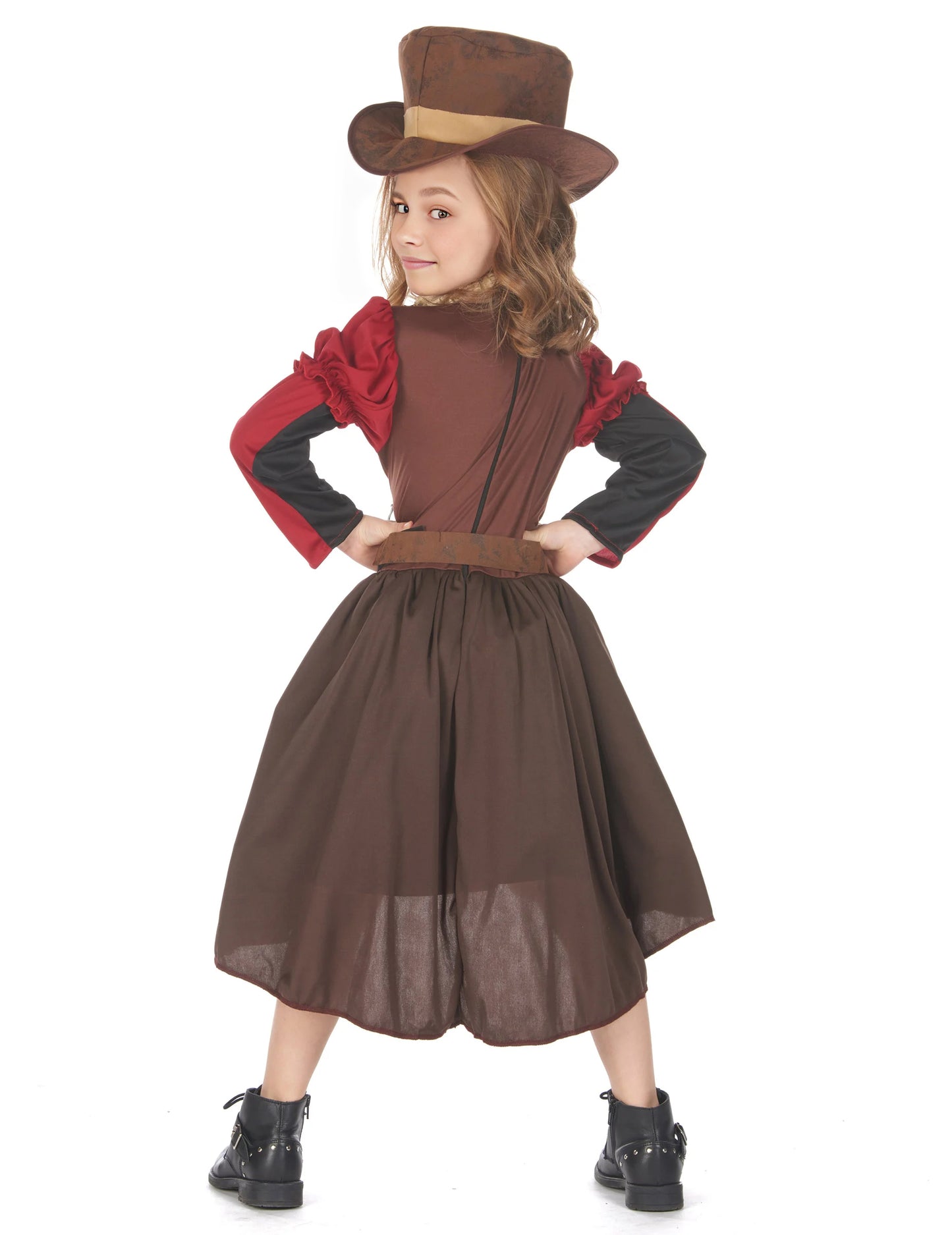 Costum de fată de lux steampunk
