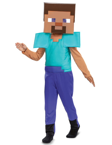Costum pentru copii Steve Minecraft