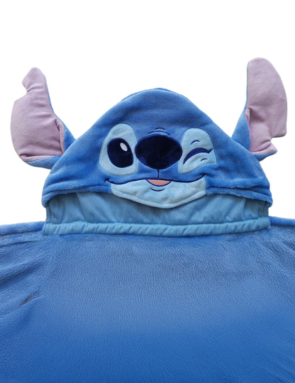 Pătură din fleece cu glugă pentru costumul lui Stitch pentru copii, Lilo & Stitch™