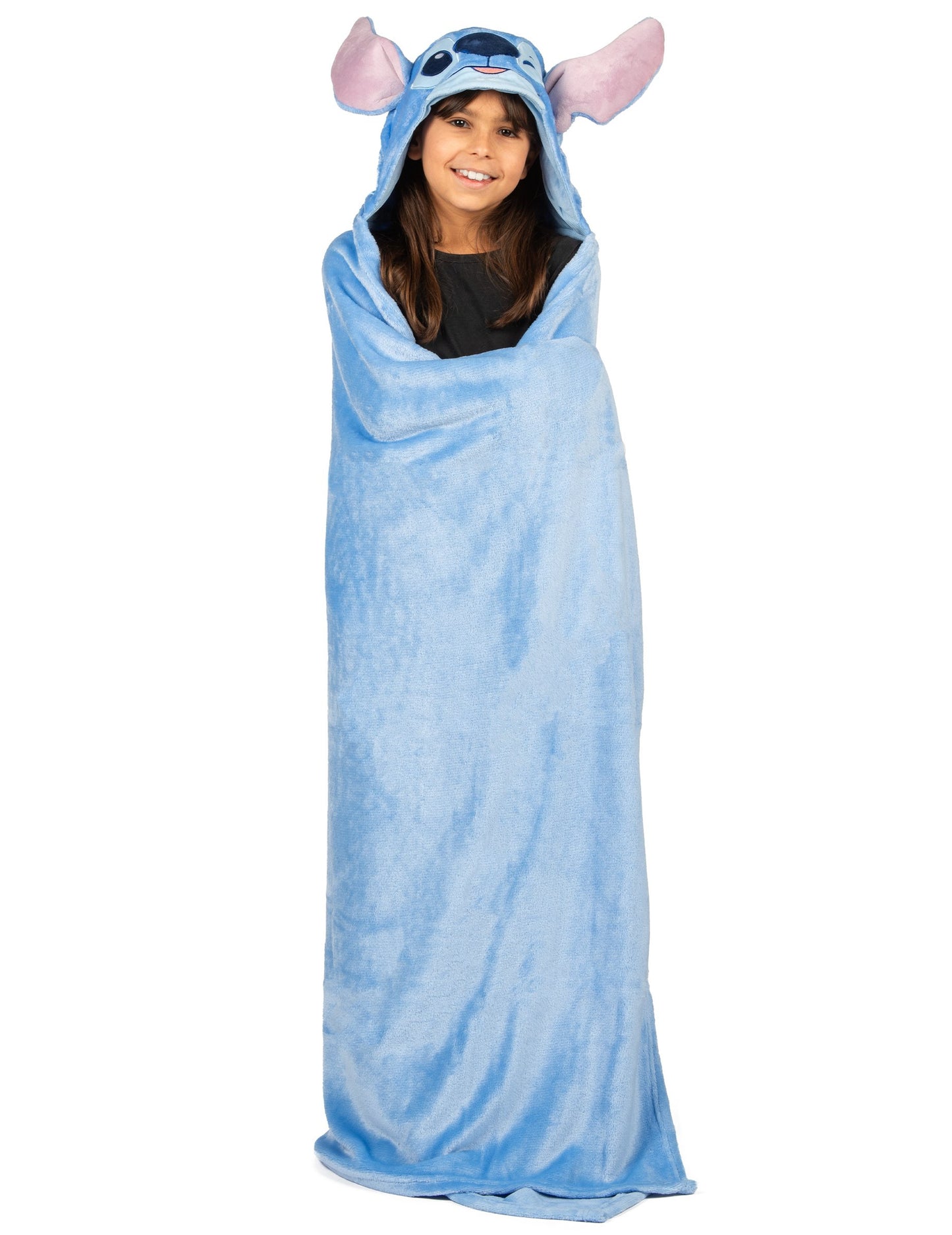 Pătură din fleece cu glugă pentru costumul lui Stitch pentru copii, Lilo & Stitch™