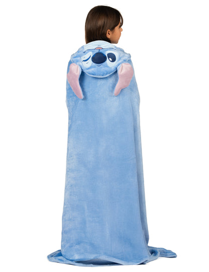 Pătură din fleece cu glugă pentru costumul lui Stitch pentru copii, Lilo & Stitch™