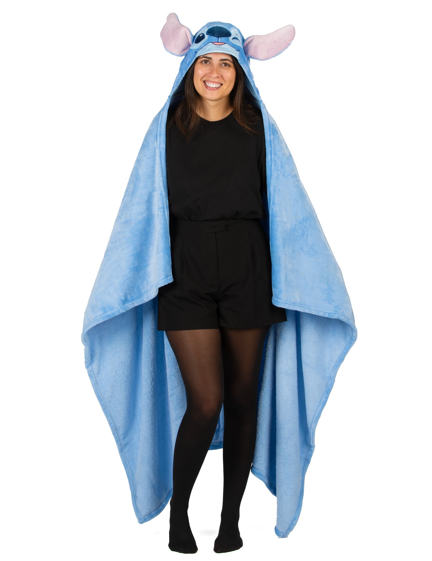 Pătură din fleece cu glugă pentru costumul lui Stitch pentru copii, Lilo & Stitch™
