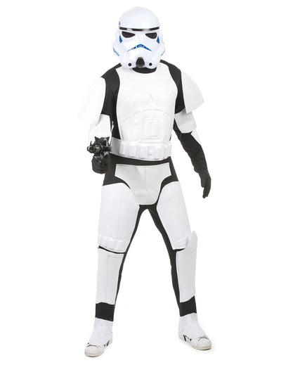Déguisement luxe Stormtrooper Star Wars pour adulte blanc et noir