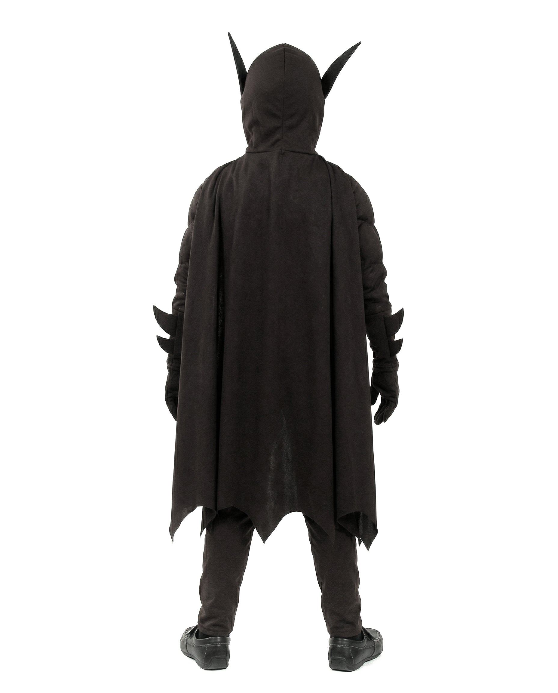 Vue de dos du déguisement super héros chauve-souris