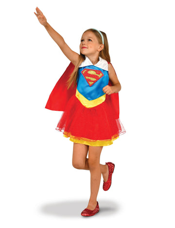 Costum pentru fete Supergirl DC Super Hero pentru fete
