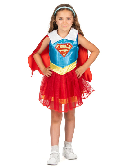 Costum pentru fete Supergirl DC Super Hero pentru fete